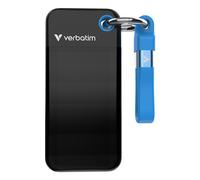 Verbatim Pocket SSD 256 GB USB Typ-C 3.2 Gen 2 1000 MB/s 10 Gbit/s Nero