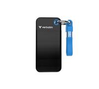 Verbatim VERBATIM POCKET SSD USB 3.2 GEN 2 1TB BLACK/BLUE 32191