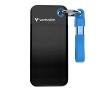VERBATIM POCKET SSD USB 3.2 1TB NERO/BLU 32191 MOD. 32191 EAN 0023942321910