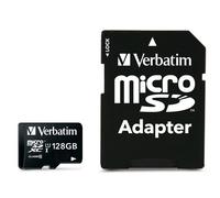 micro sd 128gb verbatim 44085 con adattatore microsdhc card 128 gb classe 10 44085