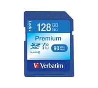VERBATIM 44025 - Scheda di memoria SDXC da 128 GB, Verbatim Classe 10 - U1