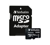Verbatim Premium 64 GB MicroSDXC Classe 10