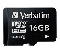 Verbatim Premium Scheda microSDHC 16 GB Class 10