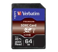 Verbatim Premium Scheda SDXC 64 GB Class 10, UHS-I
