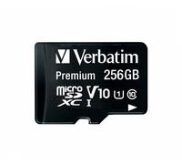 micro sd 256gb verbatim 44087 con adattatore microsdxc 256 gb classe 10 44087 velocità di lettura: fino a 90mb/sec