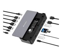 Verbatim CDS-15S Cablato USB 3.2 Gen 1 (3.1 Gen 1) Type-C Nero, Grigio