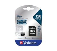 Verbatim Pro - Scheda Di Memoria Flash (adattatore Da Microsdxc A Sd Incluso)