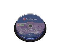 Verbatim - Scatola 10 DVD+R Dual Layer - serigrafato Spindle - 43666 - 8,5GB