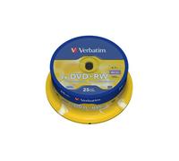 Verbatim - Scatola 25 DVD+RW - serigrafato Spindle - 43489 - 4,7GB