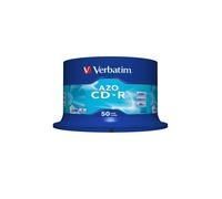 Verbatim - Scatola 50 CD-R DataLife Plus - 1X-52X - serigrafata crystal - 43343