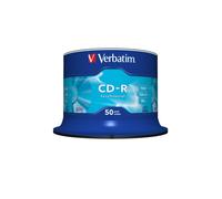 Verbatim - Scatola 50 CD-R DataLife Plus Extra Protection - 1x-52x - serigrafato