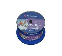 Verbatim - Scatola 50 DVD+R - stampabile - 43512 - 4,7GB