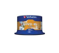 Verbatim - Scatola 50 DVD-R - stampabile - 43533 - 4,7GB
