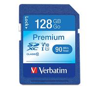 VERBATIM 44025 - Scheda di memoria SDXC da 128 GB, Verbatim Classe 10 - U1