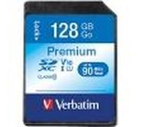 VERBATIM 44025 - Scheda di memoria SDXC da 128 GB, Verbatim Classe 10 - U1
