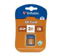 Verbatim Secure Digital - Scheda di memoria SD, 2 GB