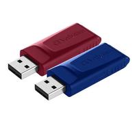VERBATIM 49327 - Chiavetta USB, USB 2.0, 32 GB, cursore, confezione da 2