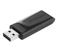 Verbatim Slider - Memoria USB da 128GB - Nero