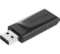 Verbatim Slider - Memoria USB da 128GB - Nero