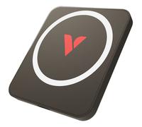 Verbatim Snapback SSD da 512 GB, SSD esterno, USB 3.2 Gen 2x2, fino a 1900 MB/s in lettura e scrittura 1800 MB/s, hard disk esterno portatile con cavo USB C da 20 cm, per iPhone, Android, PC e Mac