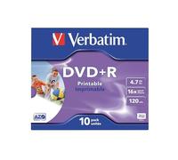 Verbatim DVD R Matt Silver 4,7 GB 10 pz