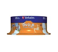 Verbatim Spindle Print.25 Dvd-R 16X 4.7G Xx