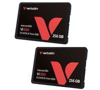 Verbatim SSD Vi550 S3 - SSD interno da 256GB - Solid State Drive SATA III 2,5''- SSD interno da 256GB - 560MB/s - Pack 2 pz
