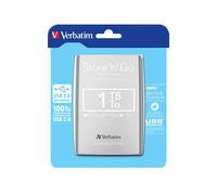 Verbatim store n go hard disk esterno da 2,5 1 tb argento usb 3.0