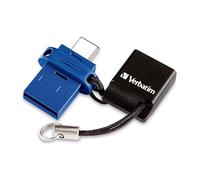 Verbatim Store 'n' Go - Chiavetta USB 3.2 Gen 1 Dual OTG da 128 GB per dispositivi USB-C - 2 in 1 Tipo C Thumb Drive