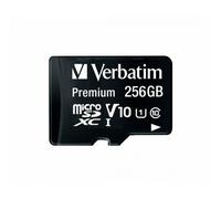 VERBATIM 44087 - Scheda di memoria MicroSDXC 256 GB, Verbatim, classe 10