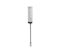 49147 hub di interfaccia USB 3.2 Gen 1 (3.1 Gen 1) Type-C 5000 Mbit/s Nero, Argento, Hub USB argento, USB 3.2 Gen 1 (3.1 Gen 1) Type-C, USB 3.2 Gen 1 (3.1 Gen 1) Type-A, 5000 Mbit/s, Nero, Argento, 0,15 m, USB