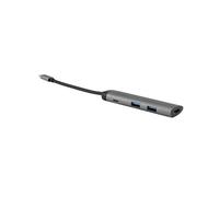 Verbatim Usb-c Multiport Hub Usb 3.0 Hdmi One Size Black / SIlver