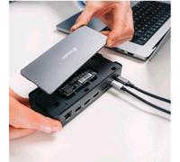 VERBATIM USB-C PRO DOCKING STATION 15 PORTE CON SLOT PER SSD PD 80 W