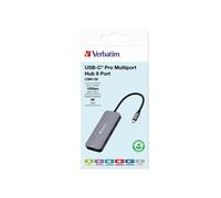 Verbatim - USB-C Pro Multiport Hub 9 Port - 32152