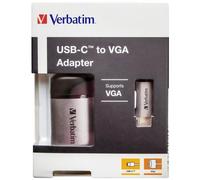 VERBATIM - USB-CTM to VGA Adapter, 49145