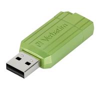 Verbatim USB DRIVE 2.0 PINSTRIPE Chiavetta USB 128 GB Eucalipto, Verde 49462