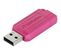 Verbatim USB DRIVE 2.0 PINSTRIPE Chiavetta USB 128 GB Rosa 49460 USB 2.0