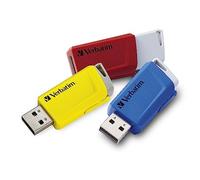 Verbatim Verbatim Store 'n' Click - Memoria Usb 3.2 Gen1 - 3x16 Gb - Rosso/blu/g