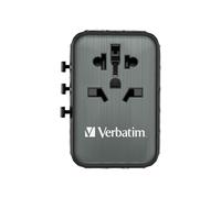 Verbatim UTA-05 Interno AC Nero 65W GaN III Universal Travel Adapter 32120