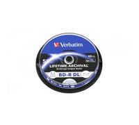 Verbatim MDISC BD-R DL 50 GB 10 pz (Verbatim M-Disc BD-R DL 6X 50GB Inkjet Printable 10 Pk Spind)
