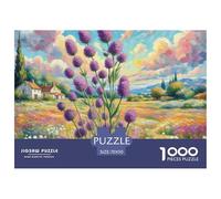 Verbena 1000Pezzi Puzzle Immagine Dipinta Beautiful Flower Divertimento Idea Regalo Uomo E Donna Per Adulti E Bambini A Partire Dai 12 Anni70x50cm/1000pcs
