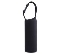 Verbena Linn, borsa a chiusura lampo per bottiglia di acqua riutilizzabile, isolamento termico professionale, custodia isolante portatile con chiusura a scatto, per 500 ml, diametro 6 - 8 cm, 5 colori