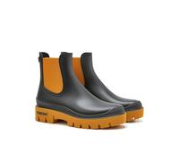 VERBENAS Stivali da Pioggia Mae Mate Negro-Ocre - Talla: 37