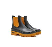 VERBENAS Stivali da Pioggia Mae Mate Negro-Ocre - Talla: 37