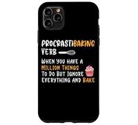 Verbo procrastibaking Milioni di cose ignorano Custodia per iPhone 11 Pro Max