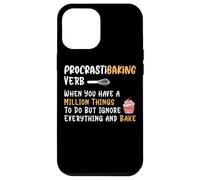 Verbo procrastibaking Milioni di cose ignorano Custodia per iPhone 12 Pro Max