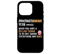 Verbo procrastibaking Milioni di cose ignorano Custodia per iPhone 16 Pro