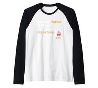 Verbo procrastibaking Milioni di Cose ignorano Maglia con Maniche Raglan