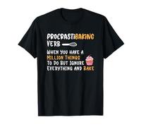Verbo procrastibaking Milioni di Cose ignorano Maglietta