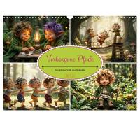 Verborgene Pfade - Das kleine Volk der Kobolde (Wandkalender 2027 DIN A3 quer),
